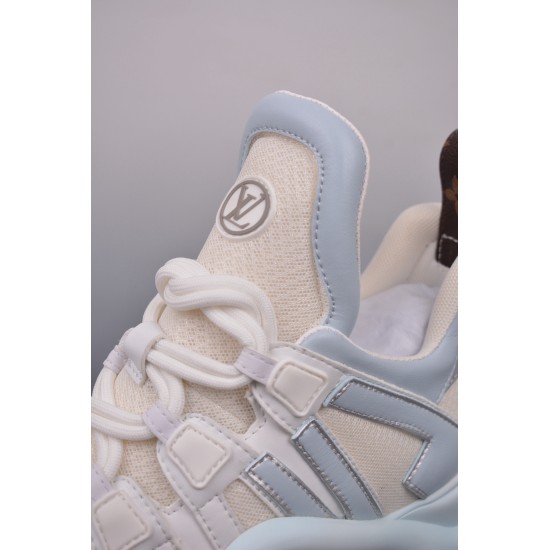 (Free Shipping)Louis Vuitton Archlight Sneaker Light Blue