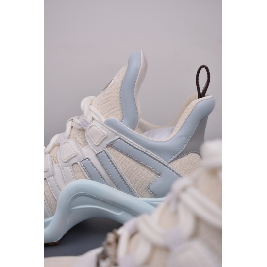 (Free Shipping)Louis Vuitton Archlight Sneaker Light Blue