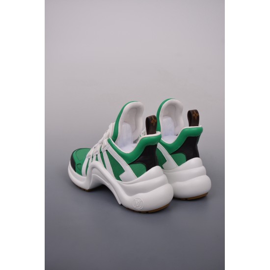 (Free Shipping)Louis Vuitton Archlight Sneaker Green