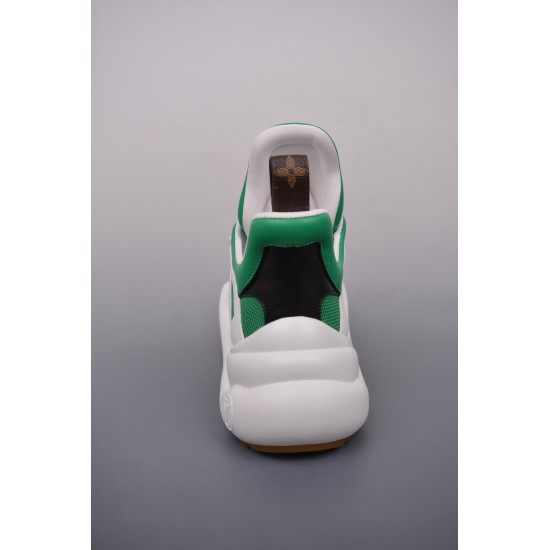 (Free Shipping)Louis Vuitton Archlight Sneaker Green