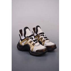 (Free Shipping)Louis Vuitton Archlight Sneaker Glod