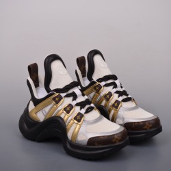 (Free Shipping)Louis Vuitton Archlight Sneaker Glod