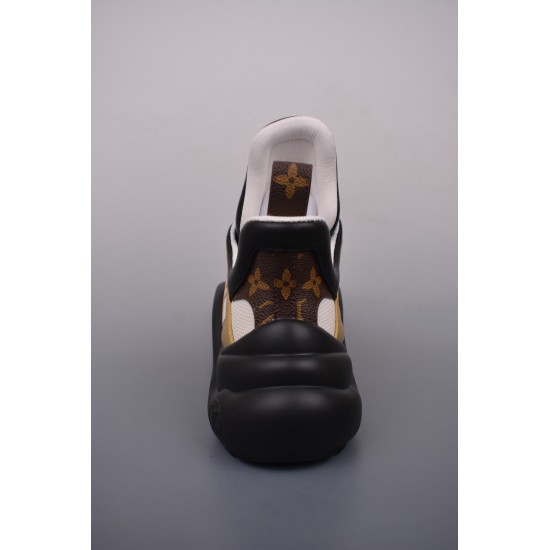 (Free Shipping)Louis Vuitton Archlight Sneaker Glod