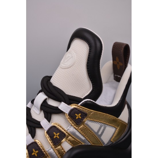 (Free Shipping)Louis Vuitton Archlight Sneaker Glod