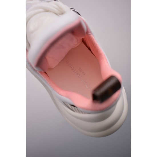 (Free Shipping)Louis Vuitton Archlight Sneaker Pink White