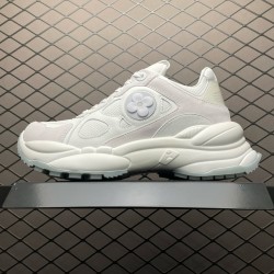 (Free Shipping)Louis Vuitton Run Away Sneaker White