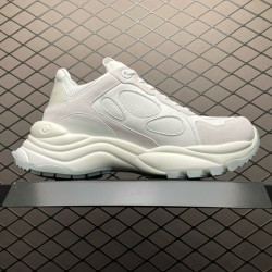 (Free Shipping)Louis Vuitton Run Away Sneaker White