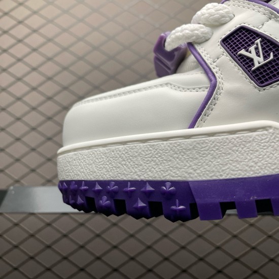 (Free Shipping)Louis Vuitton Trainer Maxi Purple