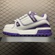 (Free Shipping)Louis Vuitton Trainer Maxi Purple