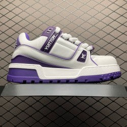 (Free Shipping)Louis Vuitton Trainer Maxi Purple