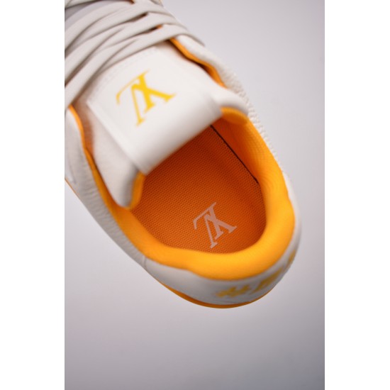 (Free Shipping)Louis Vuitton Trainer Sneaker Yellow