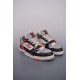 (Free Shipping)Louis Vuitton LV Trainer Red Grey Black