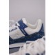 (Free Shipping)Louis Vuitton Trainer #54 Signature Blue White