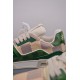 (Free Shipping)Louis Vuitton LV Trainer Damier White Green