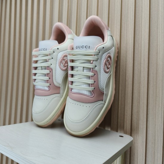 (Free Shipping)Gucci MAC80 Off-White Pink (Women's)