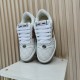 (Free Shipping)Gucci Wmns Screener Sneaker GG Monogram - White Pink