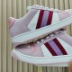 (Free Shipping)Gucci Wmns Screener Sneaker GG Monogram - Pink