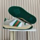 (Free Shipping)Gucci Wmns Screener 'Distressed Green Orange'