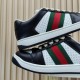 (Free Shipping)Gucci Wmns Screener 'Black White'