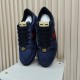 (Free Shipping)Gucci Screener 'GG Supreme - Dark Blue Red'