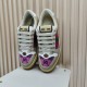 (Free Shipping)Gucci Wmns Screener 'Purple GG Lamé'