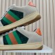 (Free Shipping)Gucci Screener 'Green Orange'