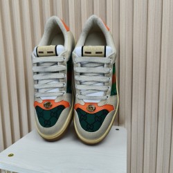 (Free Shipping)Gucci Screener 'Green Orange'