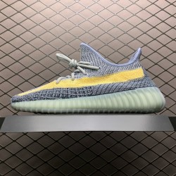 (Free Shipping)Adidas Yeezy Boost 350 V2 Ash Blue GY7657