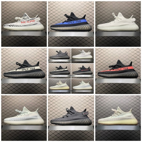 (Free Shipping)Adidas Yeezy Boost 350 V2 Static Reflective  EF2367