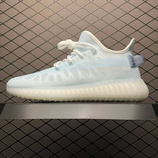 (Free Shipping)YEEZY BOOST 350 V2 “Mono Ice” GW2869