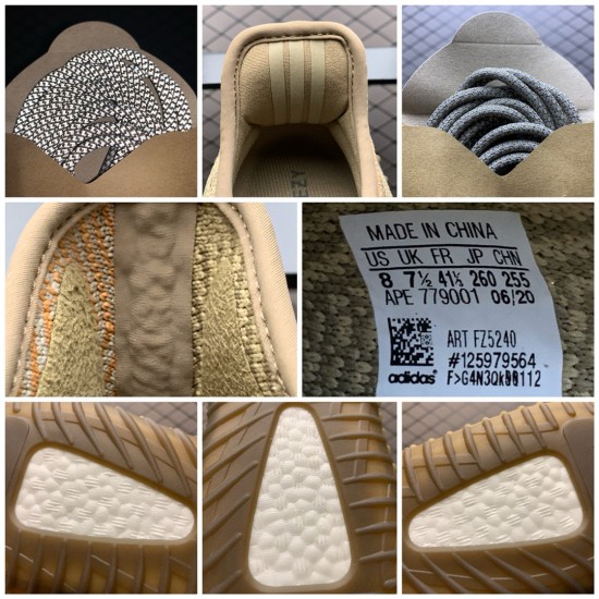 (Free Shipping)adidas Yeezy Boost 350 V2 Sand Taupe FZ5240