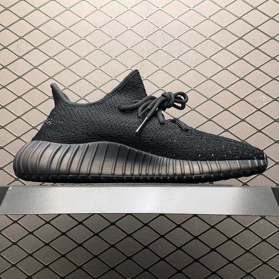 (Free Shipping)adidas Yeezy Boost 350 V2 Core Black White BY1604