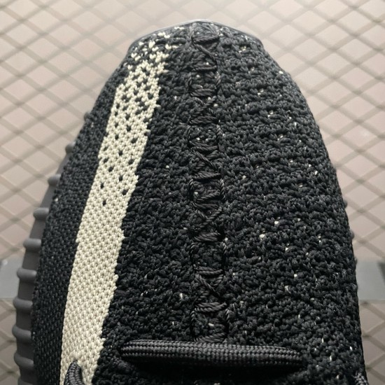 (Free Shipping)adidas Yeezy Boost 350 V2 Core Black White BY1604