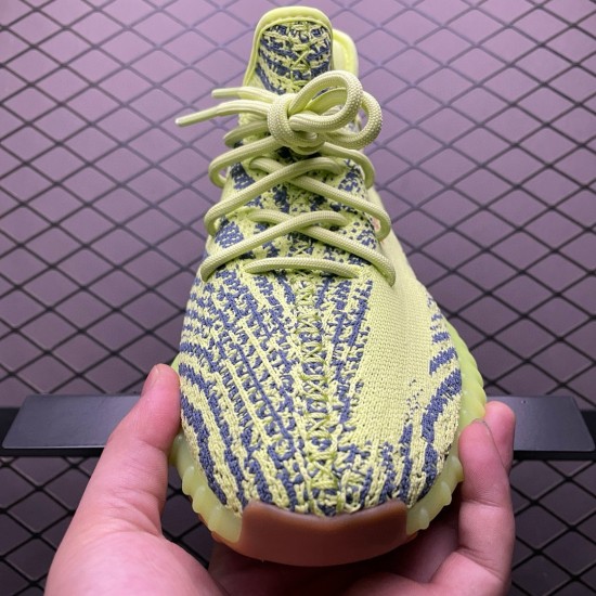 (Free Shipping)Adidas Yeezy Boost 350 V2 Semi Frozen Yellow B37572