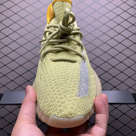 (Free Shipping)Adidas Yeezy Boost 350 V2 Marsh FX9034