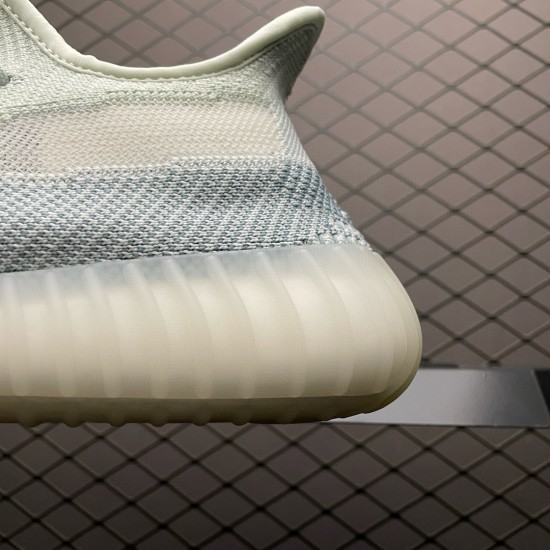 (Free Shipping)Adidas Yeezy Boost 350 V2 Cloud White (Non-Reflective)  FW3043