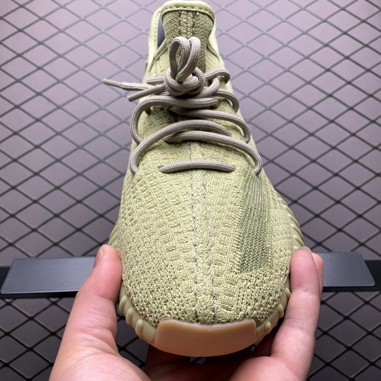 (Free Shipping)Adidas Yeezy Boost 350 V2 Sulfur FY5346