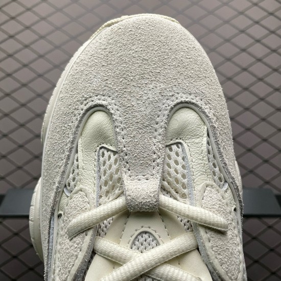 (Free Shipping)Adidas Yeezy 500 Bone White FV3573