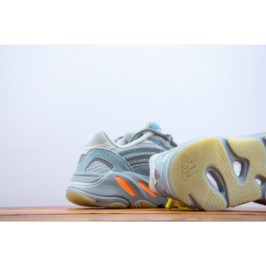 (Free Shipping)Adidas Yeezy Boost 700 V2 Hospital Blue  FV8424