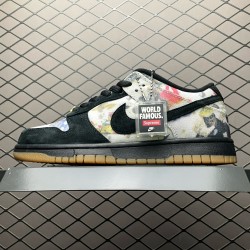 (Free Shipping)Nike SB Dunk Low Supreme Rammellzee FD8778-001