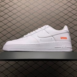 (Free Shipping)Nike Air Force 1 Low Supreme White CU9225-100