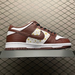 (Free Shipping)Nike SB Dunk Low Supreme Stars Barkroot Brown (2021) DH3228-103