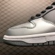 (Free Shipping)Nike SB Dunk Low Supreme Jewel Swoosh Silver CK3480-001