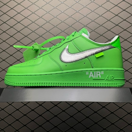 (Free Shipping)Nike Air Force 1 Low Off-White Brooklyn DX1419-300