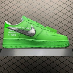 (Free Shipping)Nike Air Force 1 Low Off-White Brooklyn DX1419-300