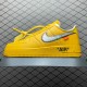 (Free Shipping)Nike Air Force 1 Low Off-White ICA University Gold DD1876-700