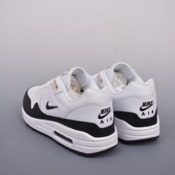 (Free Shipping)Nike Air Max 1 Jewel White Black (2017)  918354-100