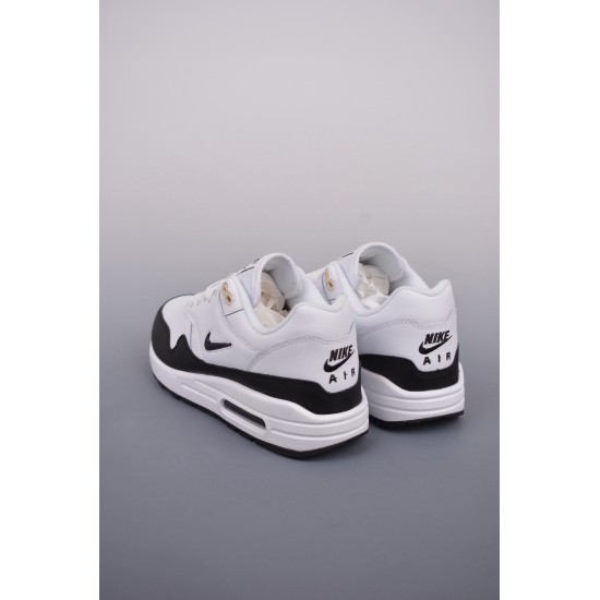 (Free Shipping)Nike Air Max 1 Jewel White Black (2017)  918354-100