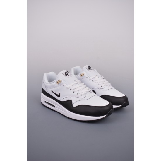 (Free Shipping)Nike Air Max 1 Jewel White Black (2017)  918354-100