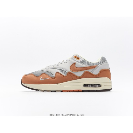 (Free Shipping)Nike Air Max 1 Patta Waves Monarch (without Bracelet) DH1348-001